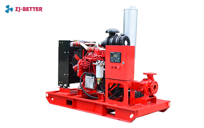 XBC-IS end suction diesel fire pump